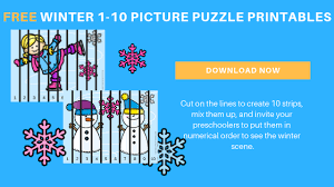 These free hidden picture puzzles will keep help kids improve their observation and tracking skills. Free Winter 1 10 Picture Puzzle Printables