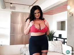 40-Year-Old MILF with Massive Jugs Puts on a Striptease in Gallery