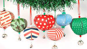 Weihnachtsbaumschmuck bunt , weihnachtsbaumschmuck aus papier: Weihnachtsbaumschmuck Einfach Aus Papier Selber Basteln
