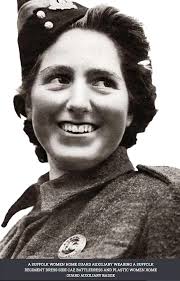 Elsie Martin during the first world war, wearing the uniform of a postwoman  at Uxbridge. With so many young men away serving in the Forces, women took 