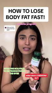 Lose Belly Fat Fast with Nature's Bounty L Carnitine