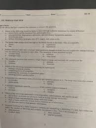 This process is related to osmosis, the diffusion of water across a membrane, which is why it is called chemiosmosis. Hi I Am Sorry That S Latest Clear View Please Yo Chegg Com