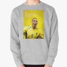 Ronaldo returns to action for the first time since major knee ligament damage suffered in april 2000. Ronaldo Lu C3 Ads Naz C3 A1rio De Lima Sweatshirts Hoodies Redbubble