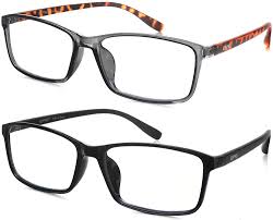 Maybe you would like to learn more about one of these? Amazon Com Blue Light Glasses 2 Pack Mens Womens Flexible Rectangle Computer Gaming Glasses Health Personal Care