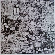 Caroline Harper Hand Drawn Maps Brixton Herne Hill And Dulwich Print South London Map Hand Drawn Map London Art Gallery