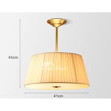 Lamp shades should be cleaned on a regular basis but over. Dining Room Chandelier Ideas Study Room Modern Fabric Light Shade Solid Brass Round Ceiling Lights