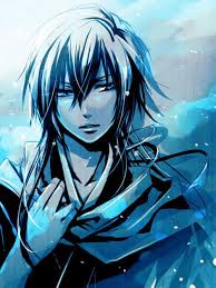 Madarame Shino Anime Blue Hair Anime Boy Anime Long Hair