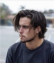 Long hair with a man braid. Nice Long Haircut Men Models Haircut Models Mens Hairstyles Thick Hair Mens Hairstyles Medium Medium Length Hair Men