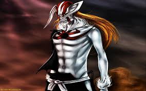 Rufy è un giovane pirata sognatore che da piccolo ha inavvertitamente mangiato il frutto del diavolo gom gom che lo rende elastico, permettendogli di allungarsi e deformarsi a piacimento, a scapito, però, della capacità di nuotare. 47 Bleach Ichigo Hollow Form Wallpaper On Wallpapersafari