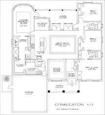 The laundry is oversized and adjacent to the rear entry equipped with lockers. Pin By Kenna Hutson On House Plans Small House Plans Bathroom Floor Plans Courtyard House Plans