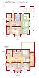 Einfamilienhaus Grundriss Offen Mit Satteldach Carport Garage 5 Zimmer 165 Qm Gerade Trepp Grundriss Einfamilienhaus Einfamilienhaus Grundriss Stadtvilla