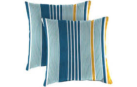Shop outdoor throw pillows and add some comfort to your outdoor living area. Outdoor Square Toss Pillows Set Of Two National Patio Covers