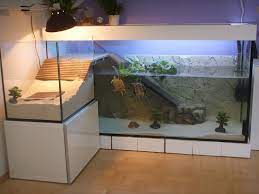 Dans une pièce contemporaine, optez pour une table basse design en laqué brillant ou en verre trempé. Photos Des Aqua Avec Bac De Ponte Page 6 Aquarium Pour Tortue Terrarium Tortue Tortue D Eau