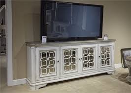 Magnolia Manor 84 Inch Tv Console In Antique White Finish By Liberty Furniture 244 Tv84 Liberty Furniture Furniture Furniture Stores Nyc