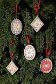 When you finish, your ball should like this. Diy Christmas Ornaments How To Make Homemade Christmas Tree Ornaments