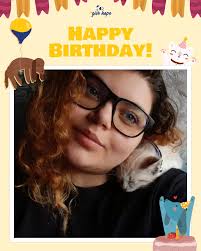 🎉 Happy Birthday, Lavinia! 💙🐾 Today we're celebrating the wonderful  Lavinia, the creative mind behind so many of ROLDA's graphics and one of  the people who helps bring our mission to life