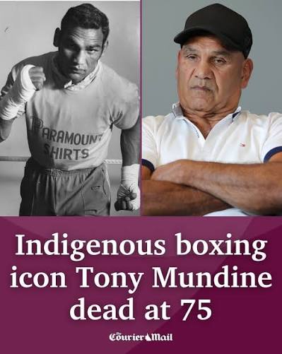 Tony Mundine, Australian boxing icon and the father of dual sport star Anthony  Mundine, has died: https://bit.ly/4zQkjFq * Aboriginal and Torres Strait  Islander readers are advised this article contains images and names