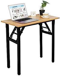 Amazon Com Need Small Desk 31 1 2 Width Folding Desk No Assembly Required Sturdy And Heavy Duty Desk For Smal Desks For Small Spaces Folding Desk Small Desk
