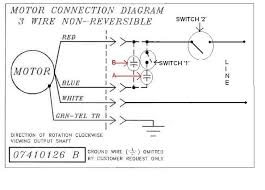 Electric Motor Connection Diagram Wiring Schematic Diagram