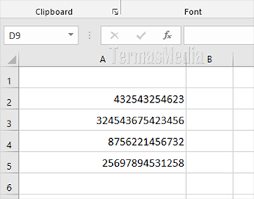 Berikut ini adalah penjelasan singkat mengenai penggunaan rumus rolet 12 angka untuk meraih profit maksimal. Cara Menampilkan Angka 12 Digit Atau Lebih Di Microsoft Excel