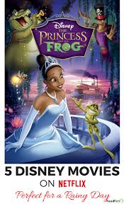 Disney movies family activities family movies movies movies for kids netflix. 5 Disney Movies On Netflix Perfect For A Rainy Day Streamteam Disney Movie Posters The Princess And The Frog Disney Films