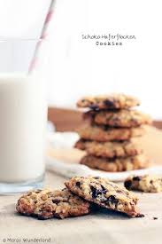 Schoko Haferflocken Cookies Maras Wunderland Haferflocken Cookies Hafer Kekse Rezept Kekse