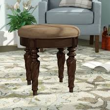 Kate Vanity Stool Vanity Stool Upholstered Accent Stool Vanity Seat