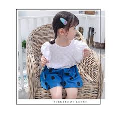 子供服 セットアップ 夏 韓国子供服 女の子 キッズ ジュニア 上下セット ブラウス パンツ 2点セット カジュアル ナチュラル 通学着 通園 90 100 110 120 130cm y620825 fairyhouse 通販 yahoo ショッピング 子供服 女の子 韓国 子供 服 子供服