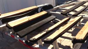 Bunks are 2 x 4. Boat Trailer Bunk Carpet Replacement Quick Easy Youtube