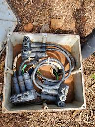 Maybe you would like to learn more about one of these? Semi Buried Electrical Box With Big Wires Is This A Splice Pull Box For Underground Electric Service Whatisthisthing