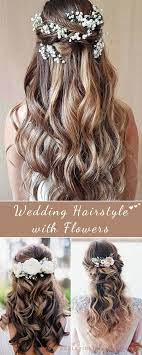 46 Unforgettable Wedding Hairstyles For Long Hair 2019 Elegant Half Up Half Down Wedding Hai Wedding Hairstyles For Long Hair Long Hair Styles Hairdo Wedding