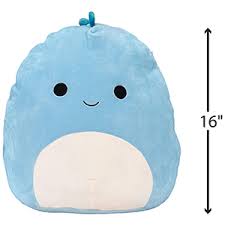 Giant dinosaur plush, dinosaur stuffed animal, dinosaur decor plushies, dinosaur room decor, gifts for baby, boys, girls, dinosaur pillow. Amazon Com Squishmallow Official Kellytoy Plush 16 Brody The Blue Dino Ultrasoft Stuffed Animal Plush Toy Toys Games