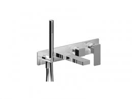 Dornbracht meta badewannen armatur freistehend eur 233 00. Fantini Mint Badewanne Armatur Mit Umleitung Und Brause F721b