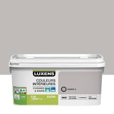 Peinture couleurs interieures luxens blanc calcaire 3 2 5 l. Peinture Couleurs Interieures Luxens Granit 6 2 5 L Peinture Murale Cuisine Couleur Interieure Parement Mural