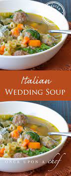 Italian Wedding Soup Once Upon A Chef Recipe Italian Wedding Soup Wedding Soup Food Network Recipes
