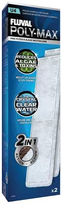 The fluval clean & clear cartridge is packed with special high performance resins, proven to reduce phosphate and nitrate for a cleaner, clearer a. Fluval Clearmax Filtereinsatz Fur Fluval Innenfilter U3 2 Er Pack Amazon De Haustier