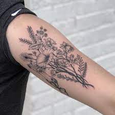 This gives you the opportunity to choose multiple flowers with various meanings and contrasting appearances for a beautiful, unique tattoo with significant personal connections. 110 Rose Sleeve Ideas Body Art Tattoos Rose Tattoos Tattoos