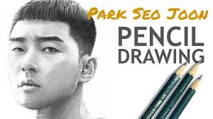 As reported, park seo joon, kim da mi, and yoo jae myung confirmed roles in new jtbc drama itaewon class. Park Seo Joon Itaewon Class Pencil Drawing Thgthgthg Youtube