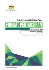 Buku Format Spm 2021 3472 Matematik Tambahan 1210 1 Membalik Buku Halaman 1 27 Anyflip