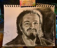 I hope you enjoyed the discussion and live portrait sketch! 🩷💖🎨😃👍🏼  This is the sketch done live tonight. I had a lot of fun and hope those who  particiiated had s great