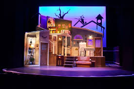 A Christmas Story Set Design Theatre Scenic Design Stage Lighting Design