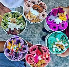 Pin By Cherie Moery Metzka On Poll Ice Cream Business Aesthetic Food Ice Roll