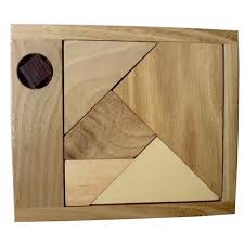 Black Square Puzzle Wooden Square Puzzle Tangram Puzzle Wood Toy Wooden Puzzle For Kids Montessori Toys Educational Toy Woodland Toy Wooden Puzzles Tangram Puzzles Puzzle Crafts