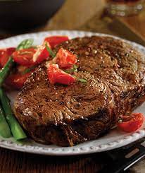 If you have a digital cooking thermometer, the temperatures you're looking for in middle of the steak are 50c for rare, 60c for medium and 70c for well done. Delmonico Ribeye Steak Raw Dierbergs Markets