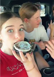 Norris Smith and Lucky Trying Crumble Cookies