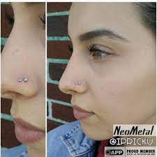 Boundforglorytattoo Opal Nose Stud Nose Piercing Body Jewelry