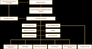 organization chart abu dhabi investment council