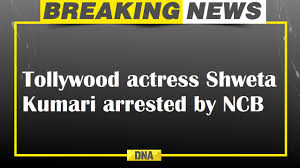 Tollywood actress shweta kumari was arrested by the narcotics control bureau (ncb) after being caught in possession of a small quantity of the shweta kumari's arrest comes following ncb's raid at a hotel in mumbai that also resulted in the seizure of 400 gms md worth over rs 10 lakhs. Facebook
