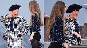 It was somewhat of a performance art tribute. Who Is Marie Benoliel A Quick Profile On The Chanel Catwalk Crasher Harper S Bazaar Arabia