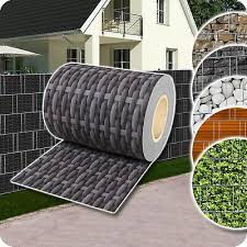 2 54 M Pvc Sichtschutz Streifen Doppelstabmatten Zaun Folie Plane Windschutz Eur 16 89 Picclick De In 2020 Doppelstabmatten Aussenmobel Windschutz